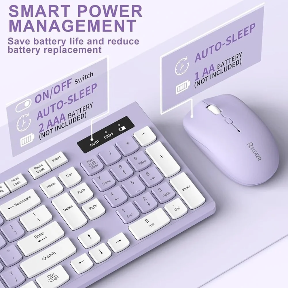 Wireless Keyboard & Mouse Set - Picture 6 of 10